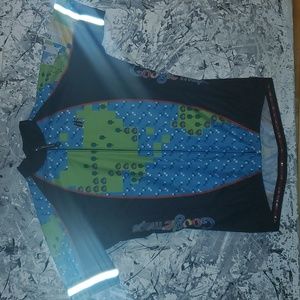 Hincapie Google Maps mens cycling jersey